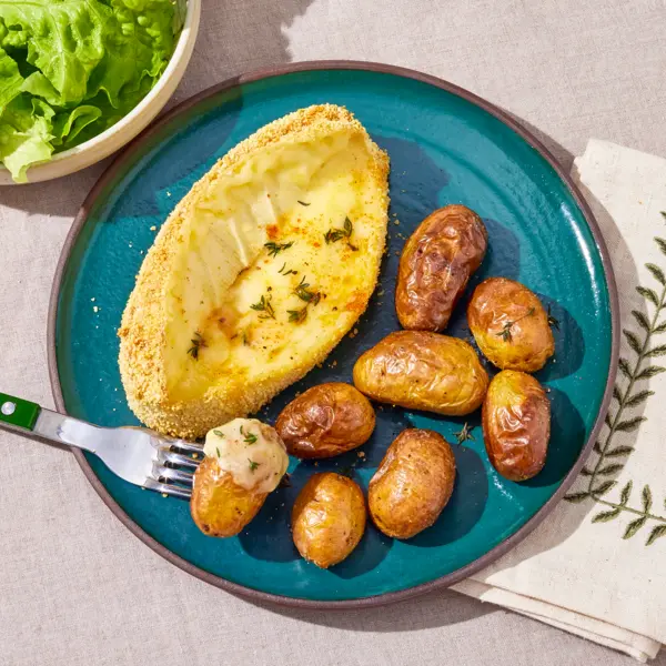 Caprice des dieux pané & pommes grenailles