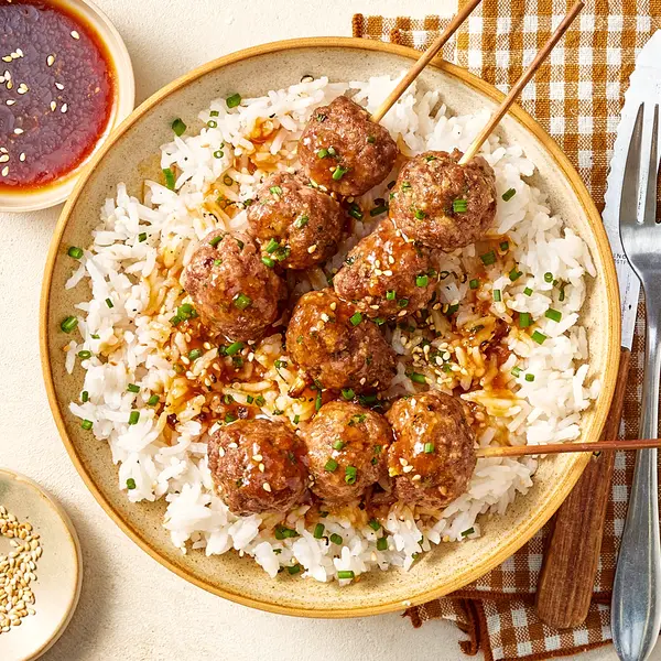 Boulettes de boeuf Teriyaki