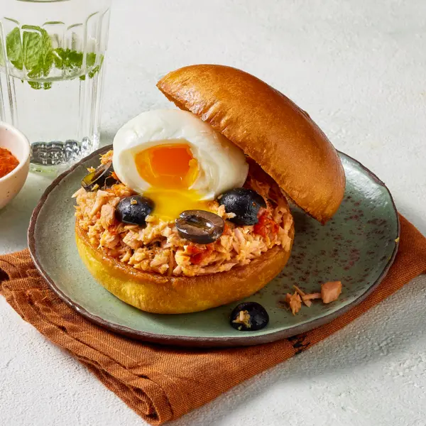 Sandwich au thon épicé façon fricassé Tunisien