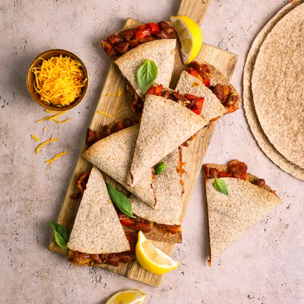 Quesadillas au cheddar
