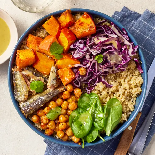 Bowl équilibré d'automne