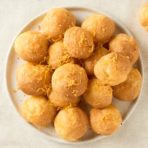 Gougères à la mimolette